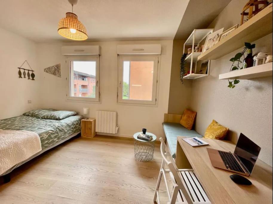Apartmán Studio Orchidee - Metro Arenes - Hopital A 5 Mn Toulouse Exteriér fotografie