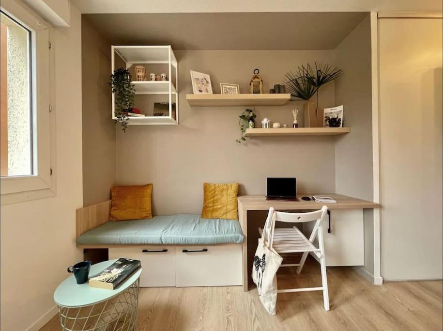 Apartmán Studio Orchidee - Metro Arenes - Hopital A 5 Mn Toulouse Exteriér fotografie